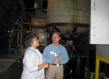 Tonya at the Wastewater System